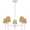 Quoizel Flannery Chandelier 5 Lights Antique White FLA5026AWH - alternate 1